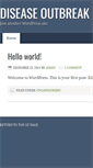 Mobile Screenshot of diseaseoutbreak.com